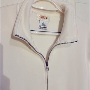 Talbots white jacket
